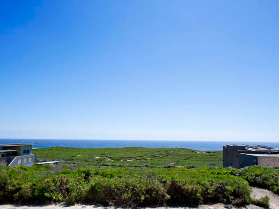 View of the ocean