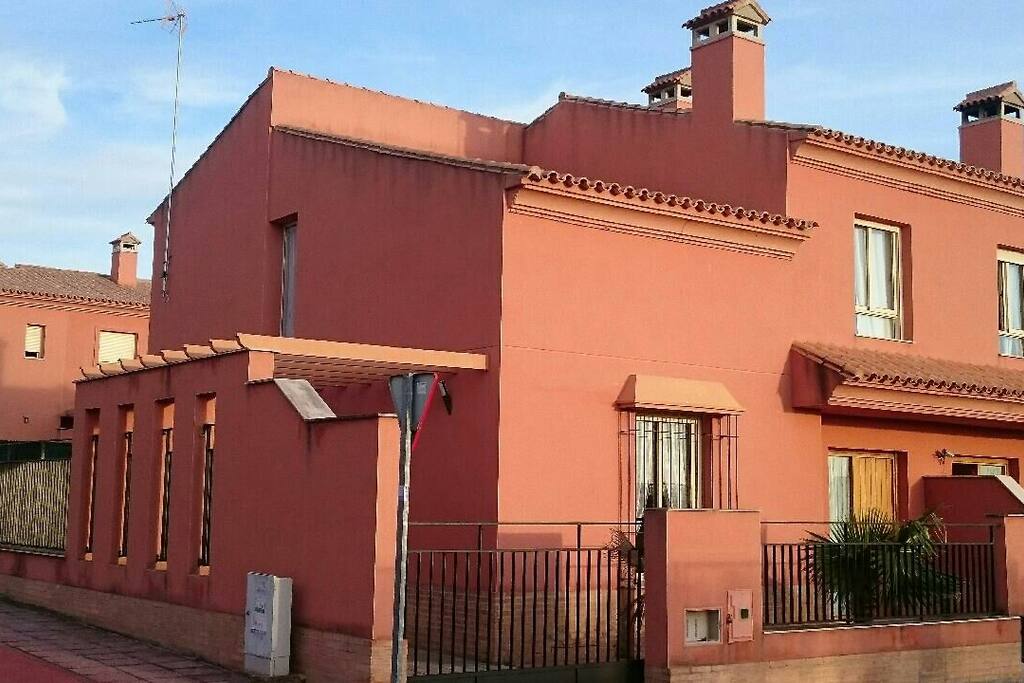 Fachada de la casa