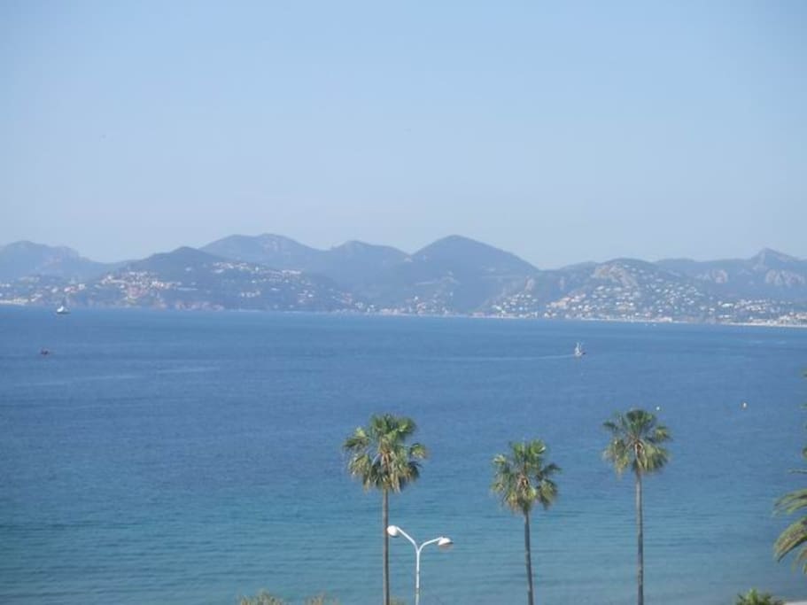 Vue de la terasse mer