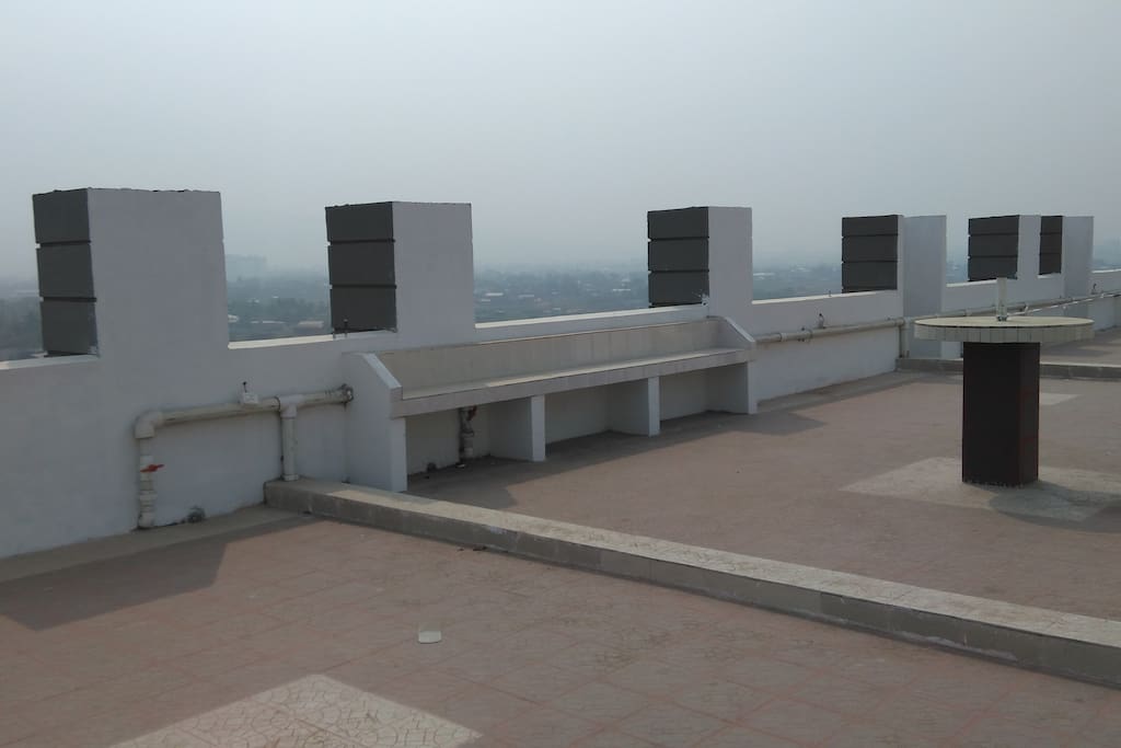 Terrace with table and chairs