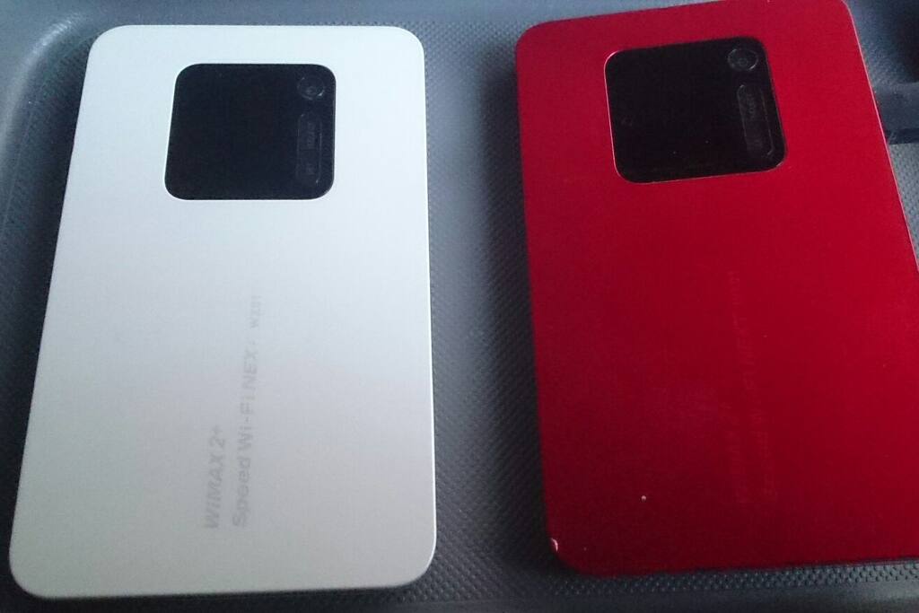 2 free portable wifi routers provided.