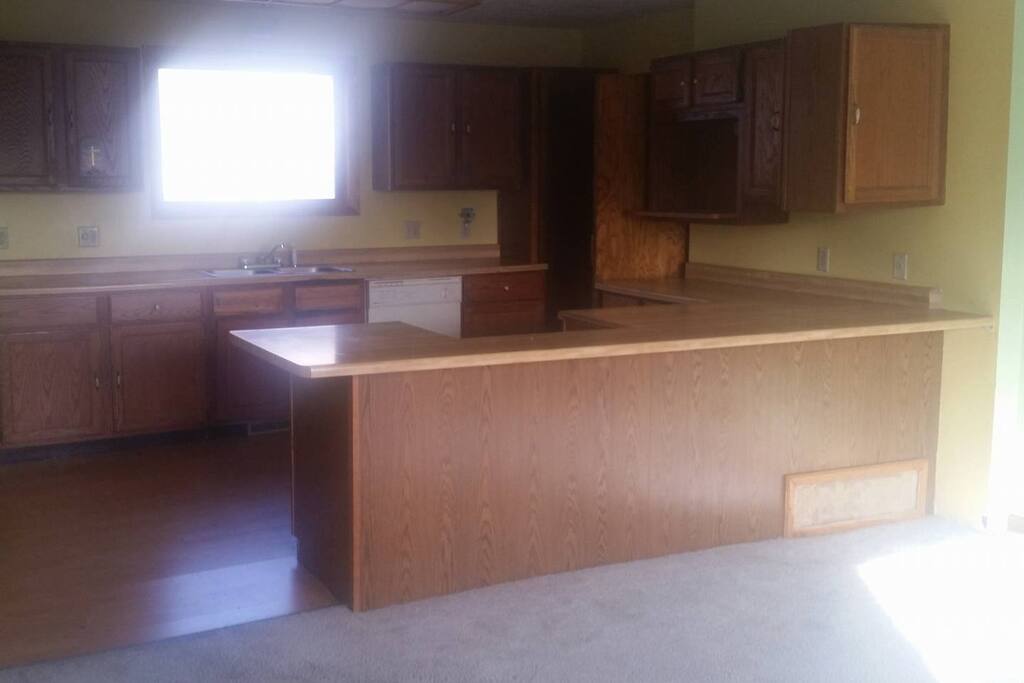 Kitchen before remodeling...