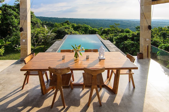 Villa with Private Pool, Stunning Views
