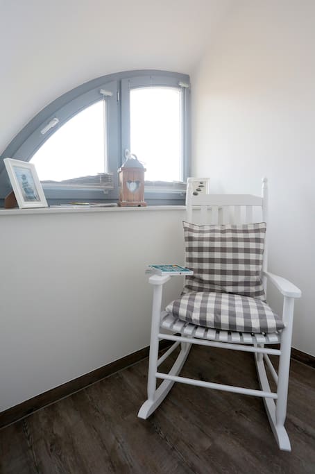 Sitzecke im Schlafzimmer