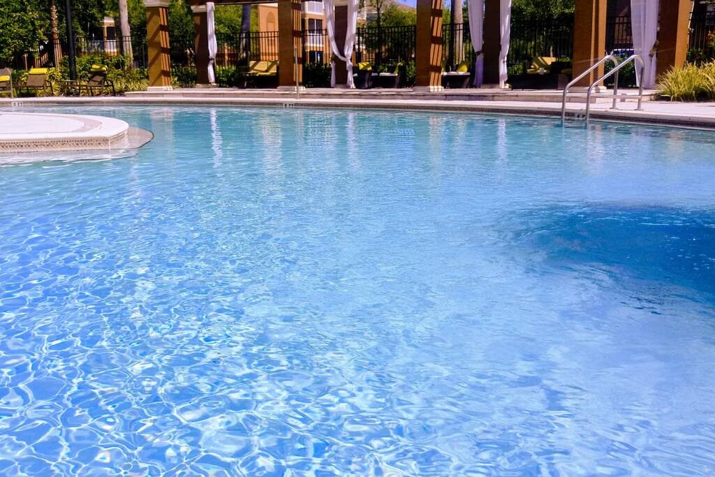 Resort style pool