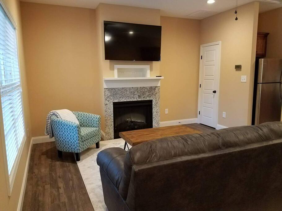 Beautiful Living Room with Sofa Bed