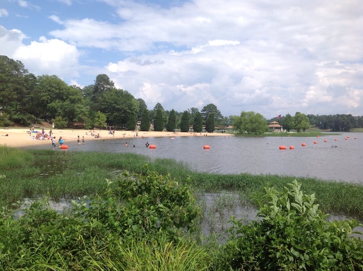 Charming studio at Lake Acworth Houses for Rent in Acworth,