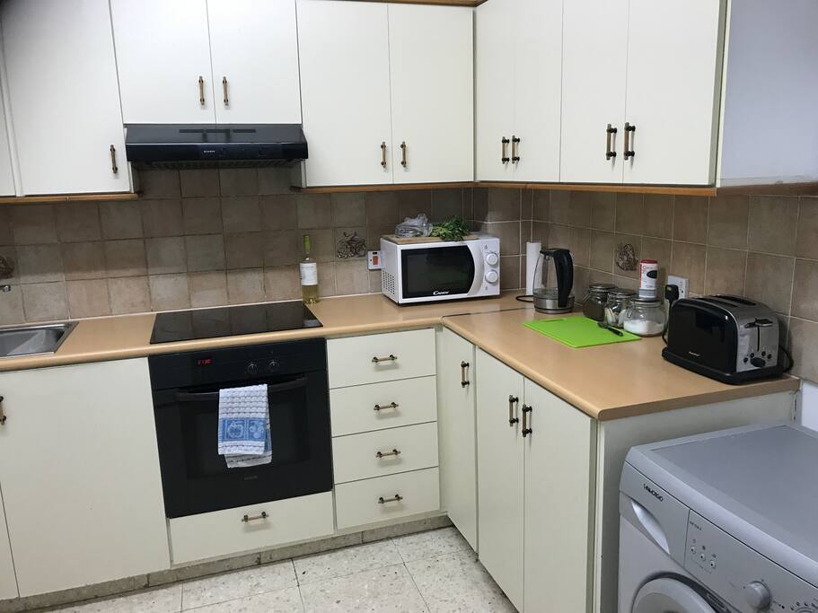 The kitchen.