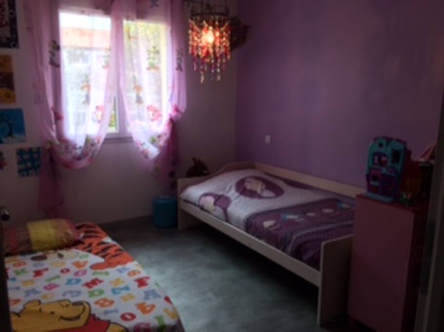 Chambre 2 lits simples