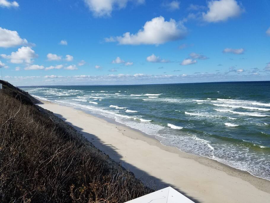 This is our Private Beach, located less than a thousand feet from our Home!