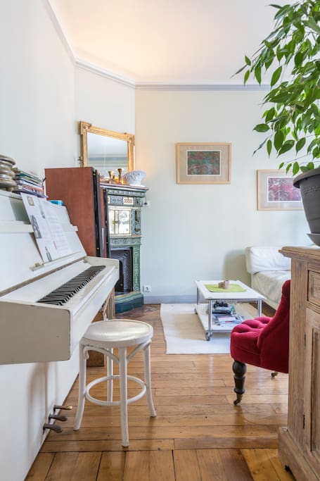 L'entrée avec le piano