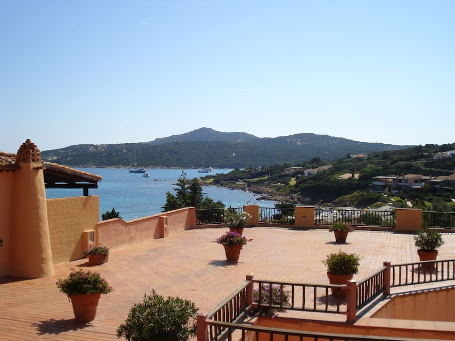 La vista sul Golfo