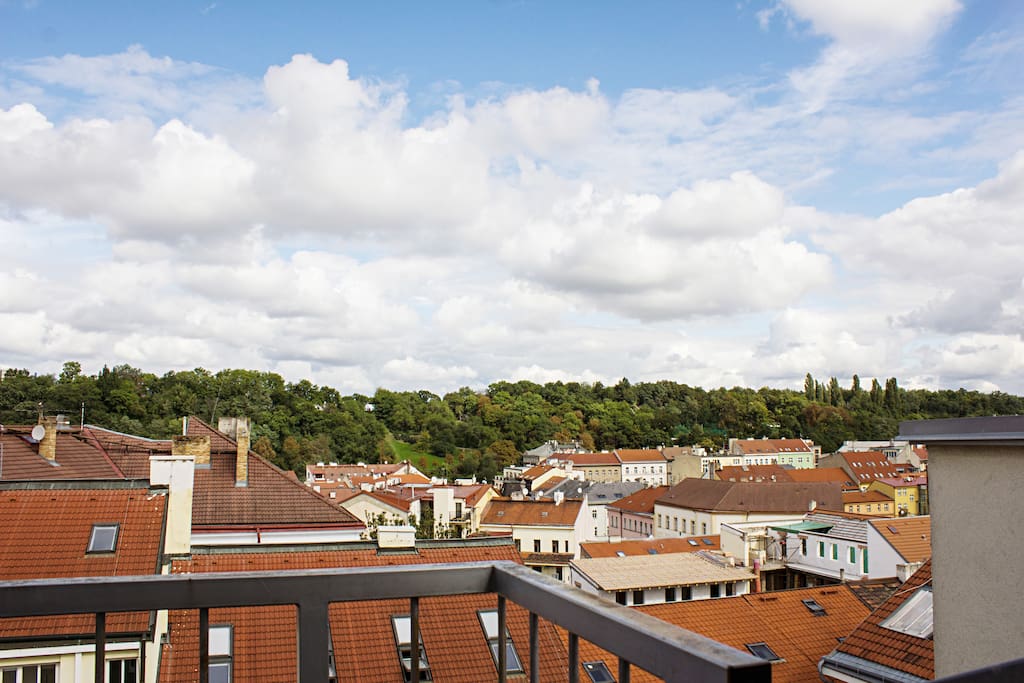 View from balcony