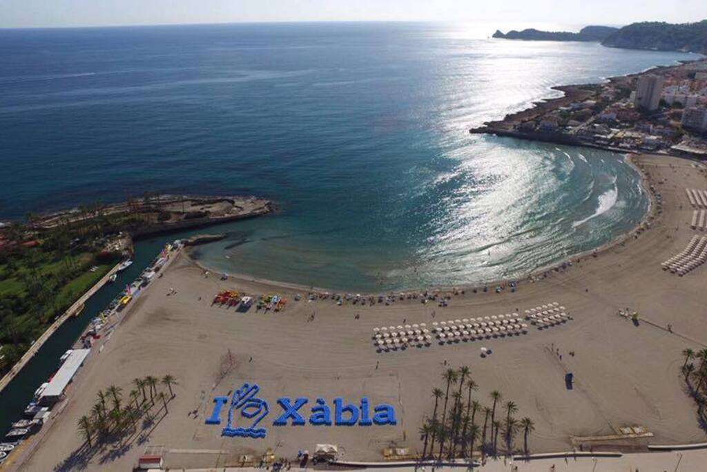 Playa del arenal en javea