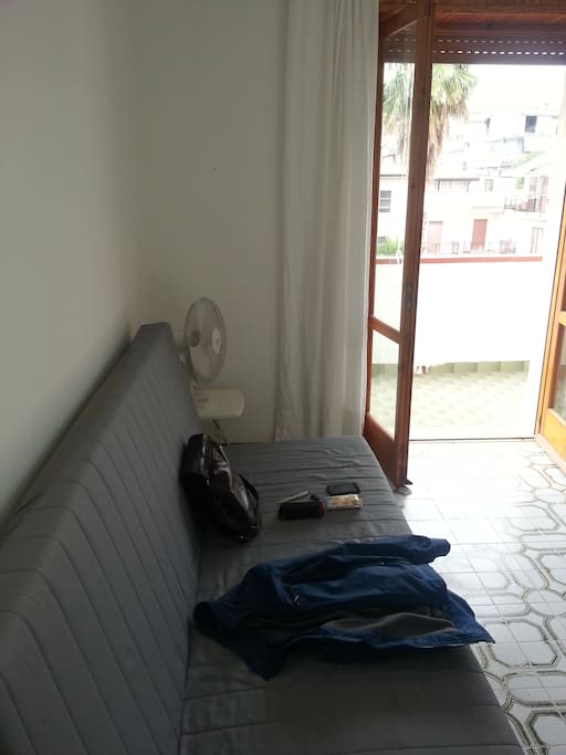 divano letto in cucina