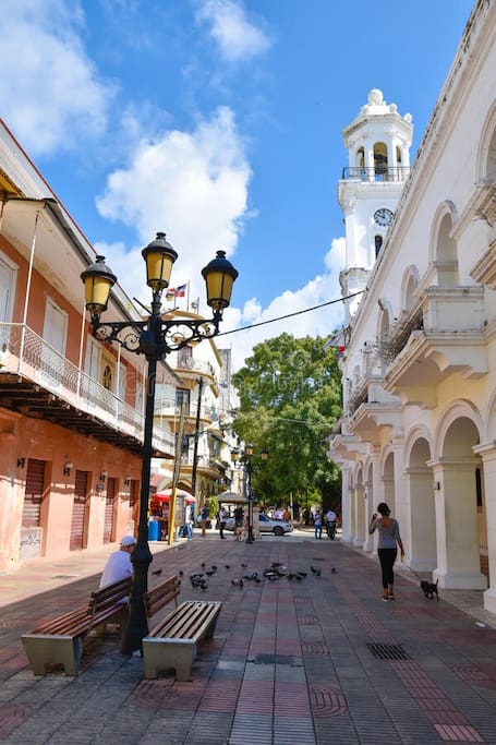 Zona colonial / conde peatonal