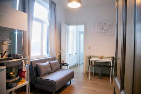 Bonito y pequeño apartamento con una ubicación ideal