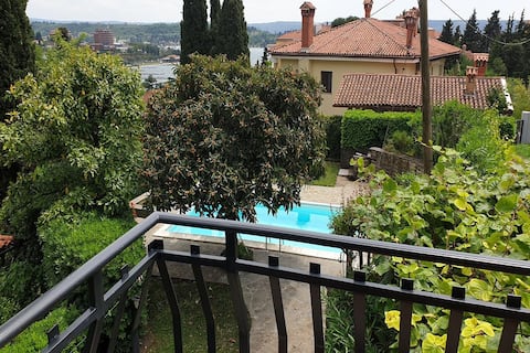 Apartment Porto, with a pool and free parking
