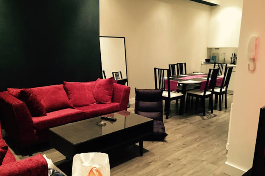 Nicely decorated apartment, Living room.