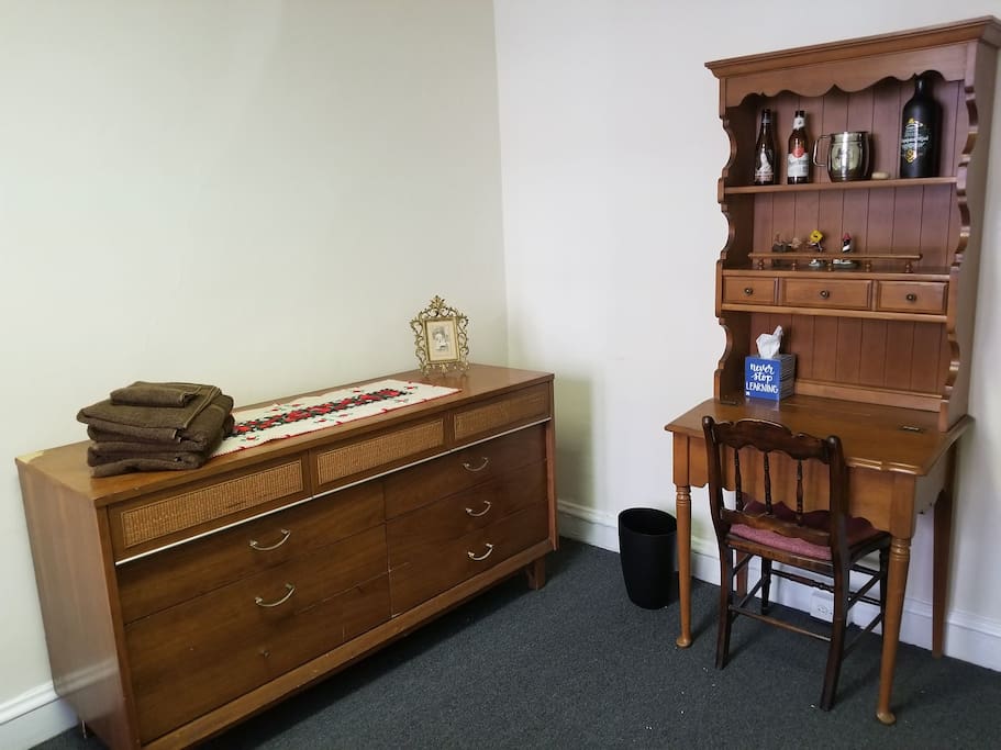 Dresser with small Workspace