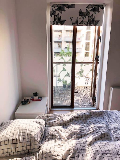 With your private balcony