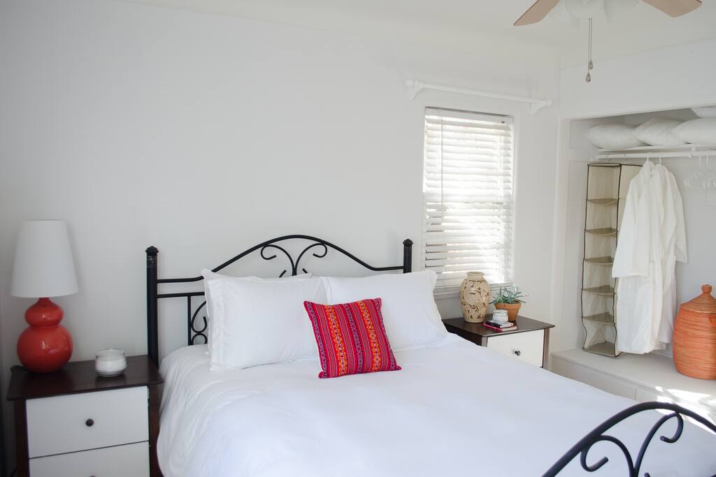 Bedroom 1 with queen bed
