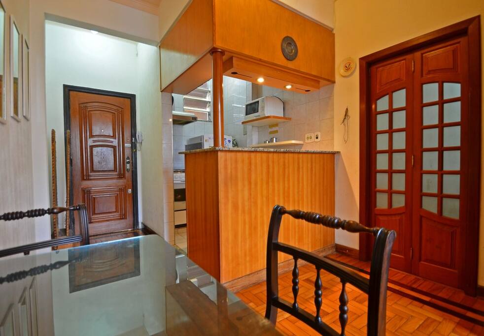 Front Door/Dining Area/Bedroom Entrance