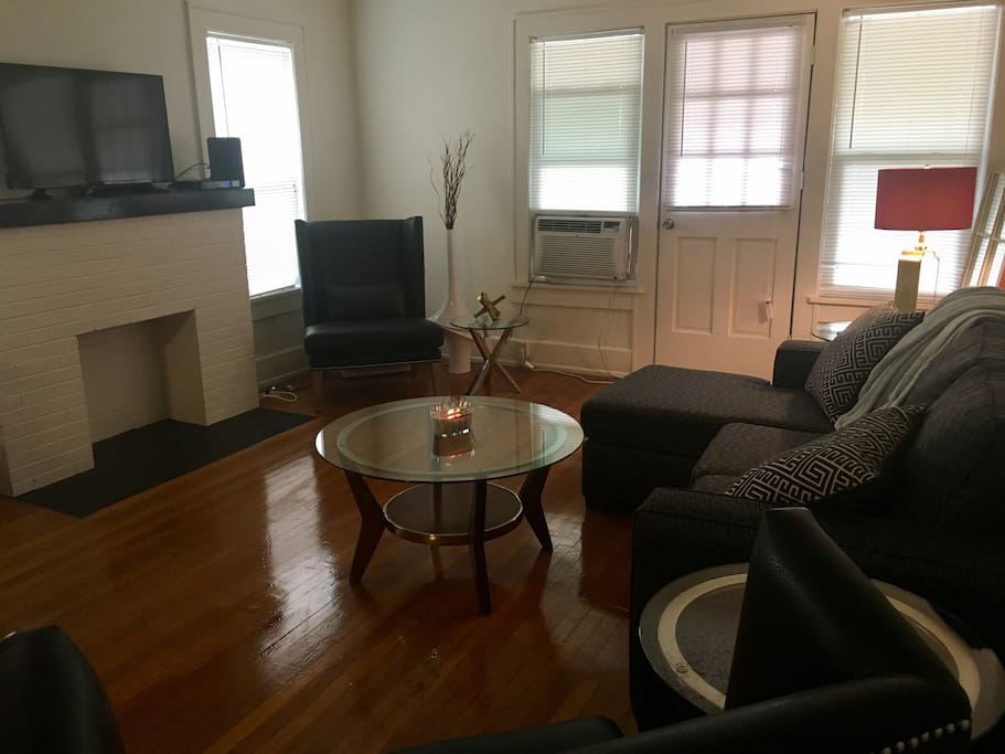 Living Room with Queen Sleeper Sofa