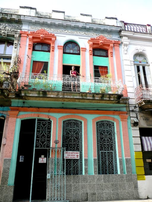 Façade extérieur de la casa