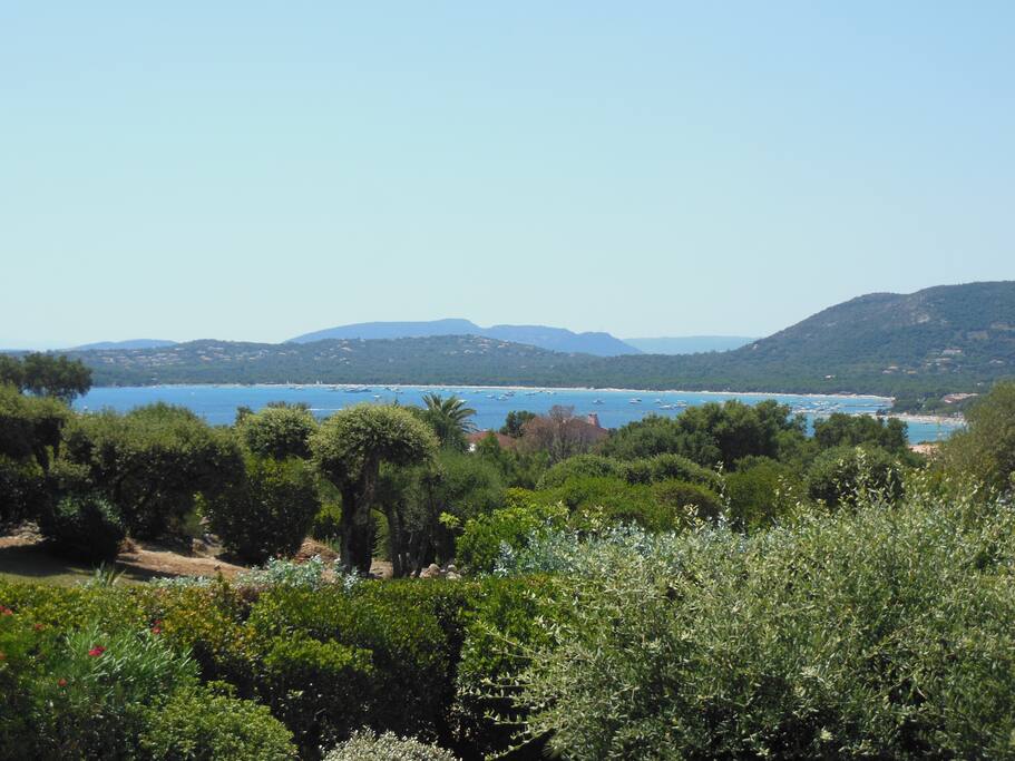 Vue sur le golfe de Pinarello