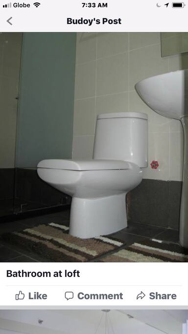 Bathroom at loft