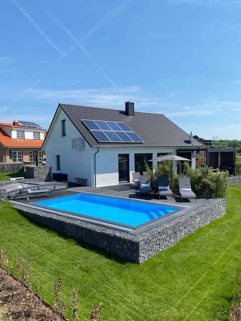 ★hey BEACHVILLA★5-star cottage★pool★sauna★