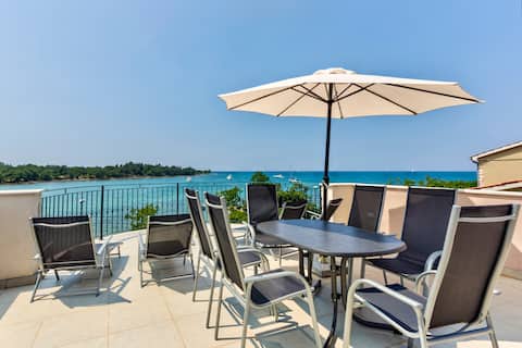 Villa Moletto Lovrecica 180 Sea View 5p (A3)