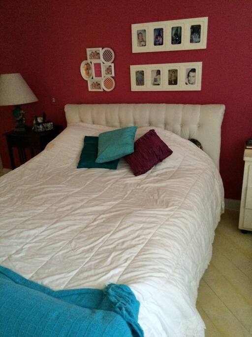 Cama King suíte master