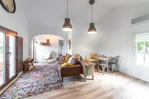 Independent studio with views of Collserola