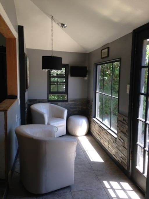 Cozy sun room