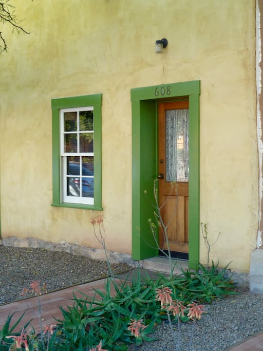 Entry and living room front window