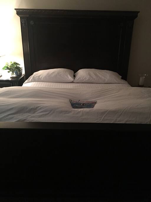 Master Bedroom with King size bed