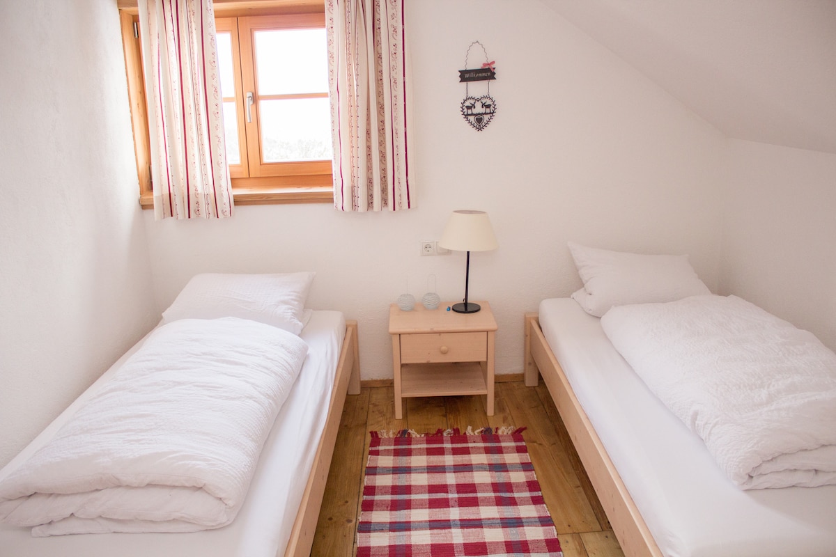 חדר שינה 2 עם 2 מיטות יחיד