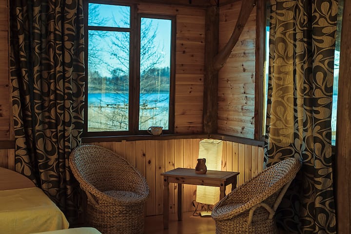 Tiny Cabin 'Vasara' In Ecological Farm Kemešys - Litauen