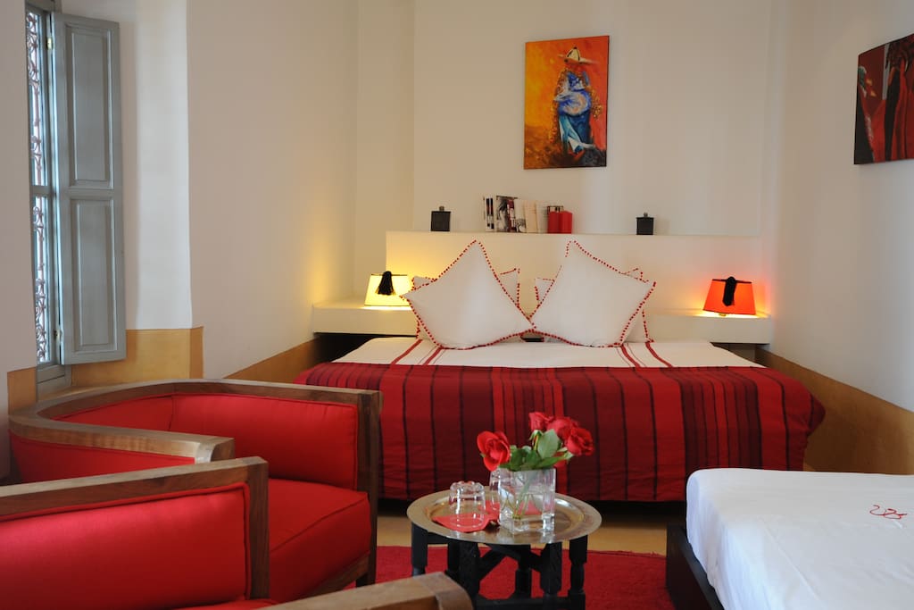 Lit king-size pour 2 personnes, 1 lit pour une personne