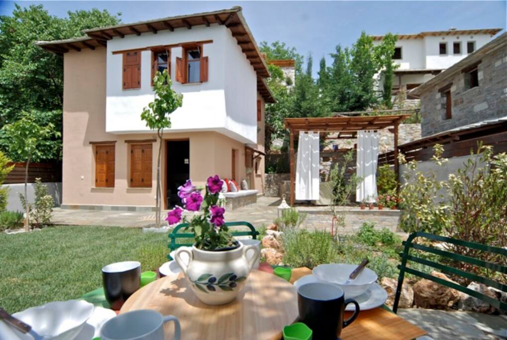 View of the villa