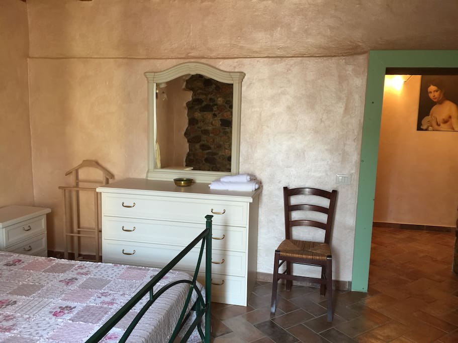 the main bedroom