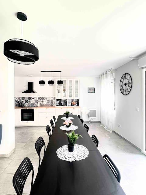 Family home, 3 bedrooms 6 km Disneyland Paris