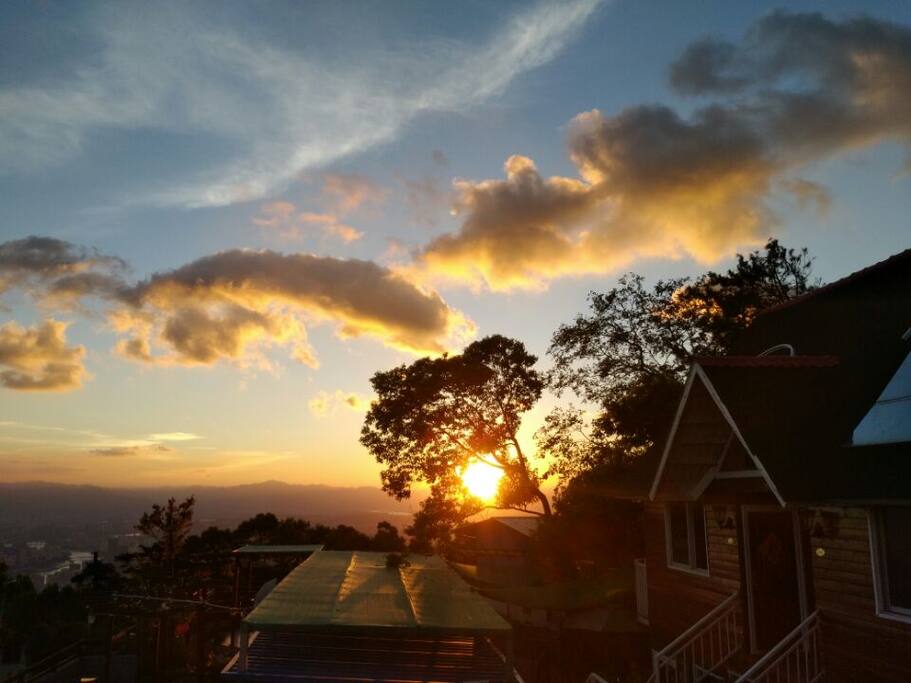 傍晚外景