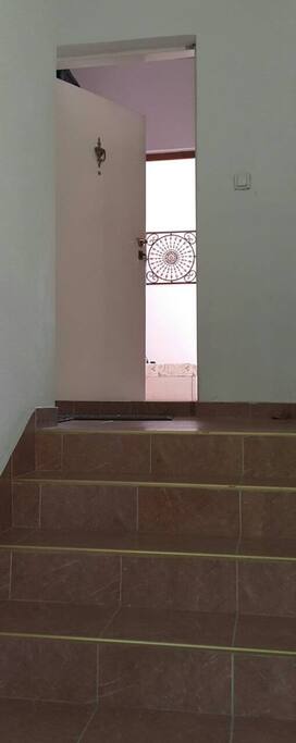 entrance to the apartment