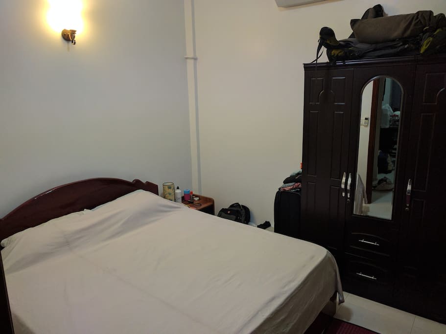 Your comfy bedroom!