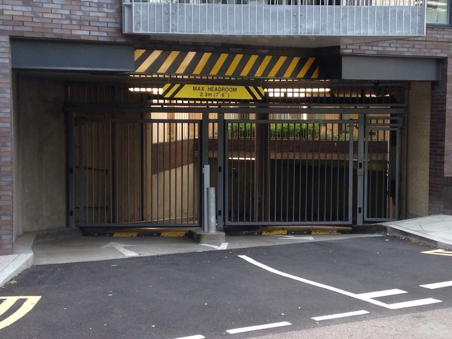 We have a secure underground parking space if needed.