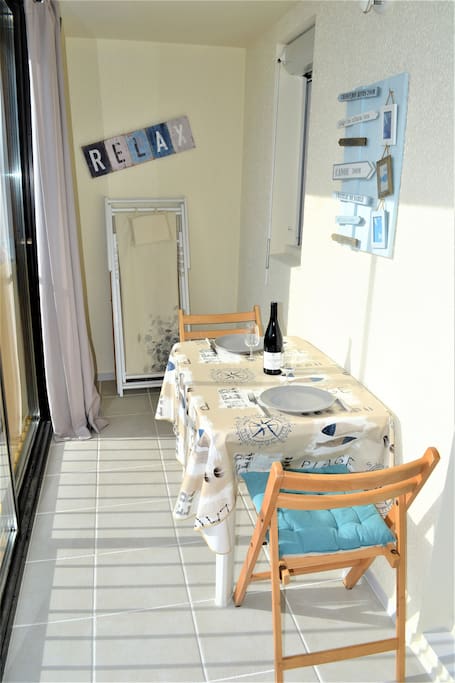 Loggia ensoleillée !