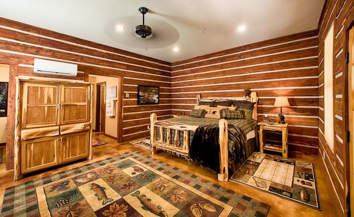 Suite with Cedar Lined Walls-room is aromatic with cedar